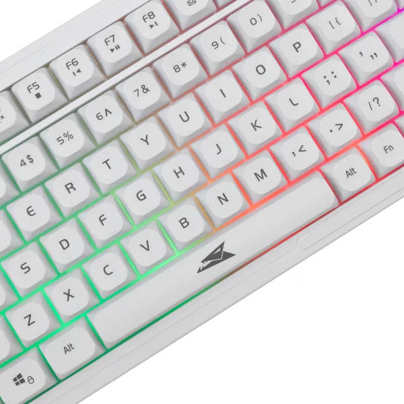 Combo de teclado y ratón Baracuda BGC-012 Orca White – set de teclado y ratón blanco