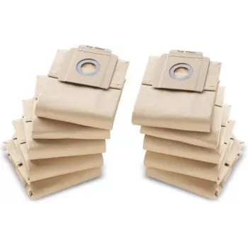 Bolsas de polvo Karcher 6.904-333.0 para aspirador de suelo, papel, arena, 10 uds.
