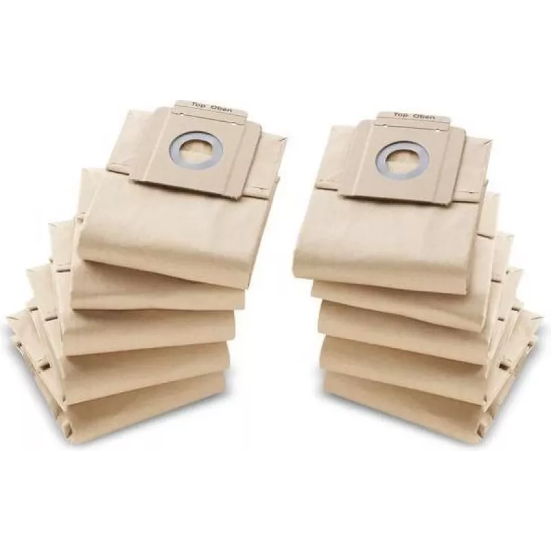 Bolsas de polvo Karcher 6.904-333.0 para aspirador de suelo, papel, arena, 10 uds.