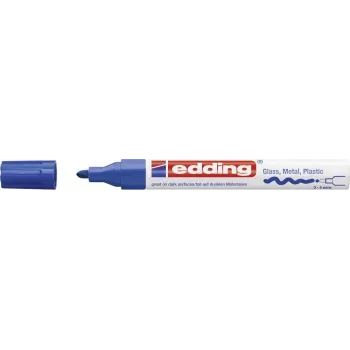 Rotulador Edding 750 azul