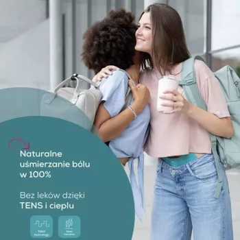 Aparato de relajación menstrual Beurer EM 55 con tecnología TENS para aliviar dolores abdominales