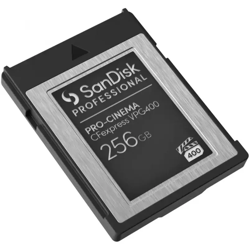 SANDISK Professional PRO-CINEMA 256 GB CFexpress VPG400 Tipo B Tarjeta hasta 1700 MB/s lectura, 1400 MB/s escritura