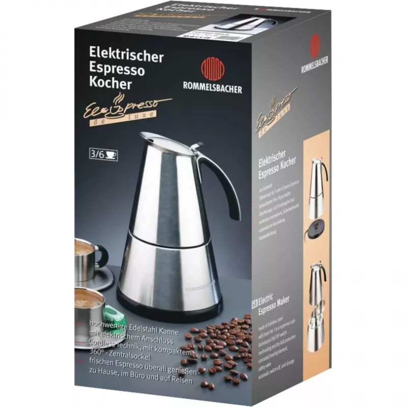 Cafetera EKO 366/E Elpresso deLuxe, cafetera de espresso
