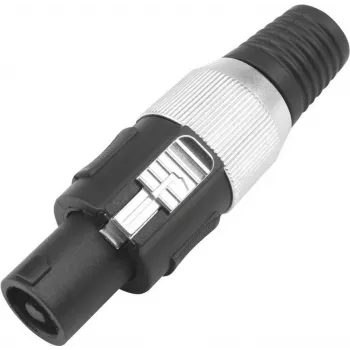 Conector de cable de altavoz de 2 polos Omnitronic 30203513 — conexión de 2 polos para cables de altavoz