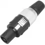 Conector de cable de altavoz de 2 polos Omnitronic 30203513 — conexión de 2 polos para cables de altavoz