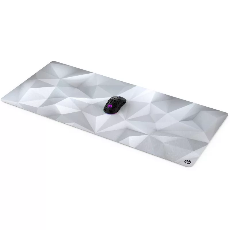 Alfombrilla de ratón ENDORFY Crystal Onyx White XL