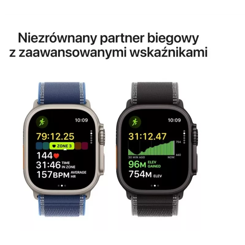 Smartwatch Apple Watch Ultra 3 GPS + Cellular 49mm Caja de titanio negro con milanesa de titanio negra mediana