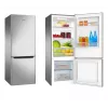 Amica FK244.4X(E) frigorífico combi de libre instalación, congelador inferior, frigorífico de 153 l, congelador de 52 l, FrostControl, clase energética E