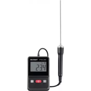 Termómetro de penetración VOLTCRAFT PTM-200 rango de medición de temperatura -200 a 200 °C tipo de sonda Pt1000 medición por contacto (VC-12920030)