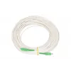Latiguillo Extralink SC/APC–SC/APC monomodo G.657.A2 3 mm simplex LSOH 10 m, blanco