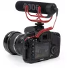VideoMic GO, micrófono negro/rojo