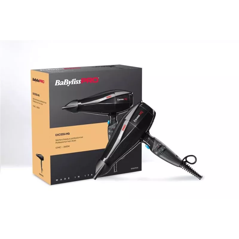 Secador de pelo BaByliss Excess-HQ 2600 W negro