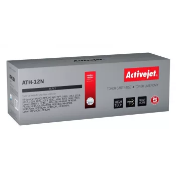 Activejet ATH-12N Tóner (sustituto de HP 12A Q2612A, Canon FX-10, Canon CRG-703; Supreme; 2300 páginas; negro)