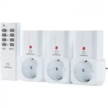 Set de interruptor inalámbrico Renkforce de 4 piezas, alcance máx. 30 m, modelo 1208454