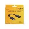 Adaptador de cable de vídeo DELOCK 61849 0,125 m DisplayPort a HDMI