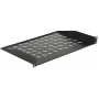 Bandeja para rack LOGON RAS203BL negro 30 kg capacidad de carga 19 pulgadas