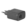 Cargador de pared SAVIO LA-06/B 30 W, USB-A + USB-C, Quick Charge, Power Delivery 3.0, negro