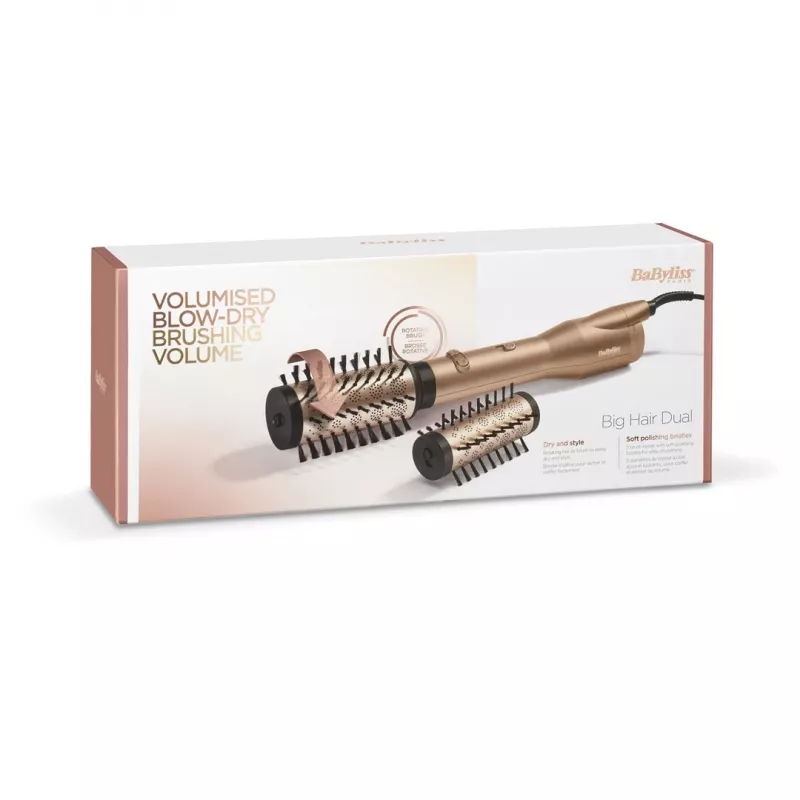 Secador de pelo y rizador Babyliss AS952E, dorado