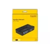 Conmutador de datos para ordenador DeLOCK 11495 5 Gbit/s negro plástico