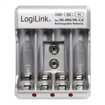 Cargador de baterías para Ni-MH / Ni-Cd AA / AAA / 9V