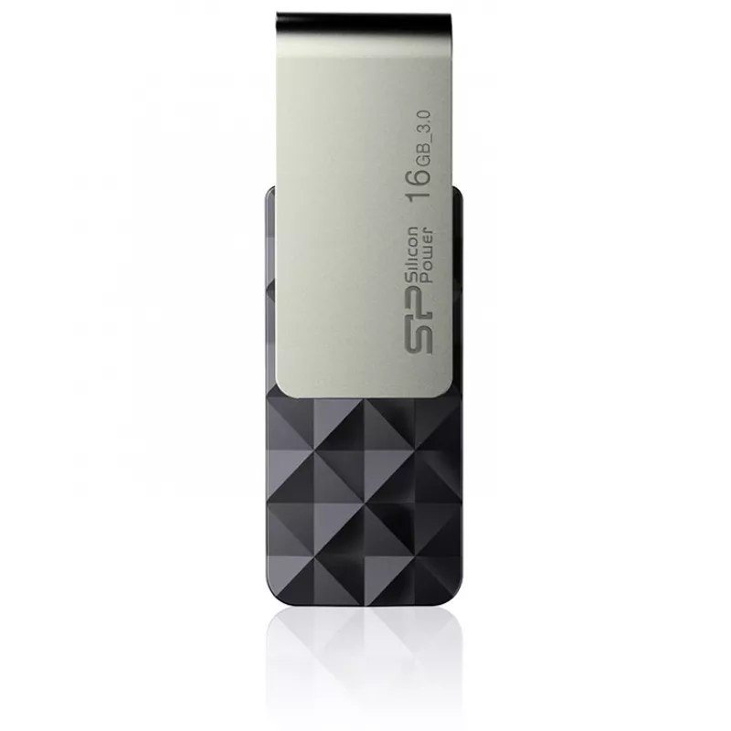 Silicon Power Blaze B30 SP016GBUF3B30V1K memoria USB, 16 GB, USB 3.0, negro