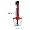 Russell Hobbs 27140-56 batidora 1 L batidora portátil 500 W negro, rojo, transparente