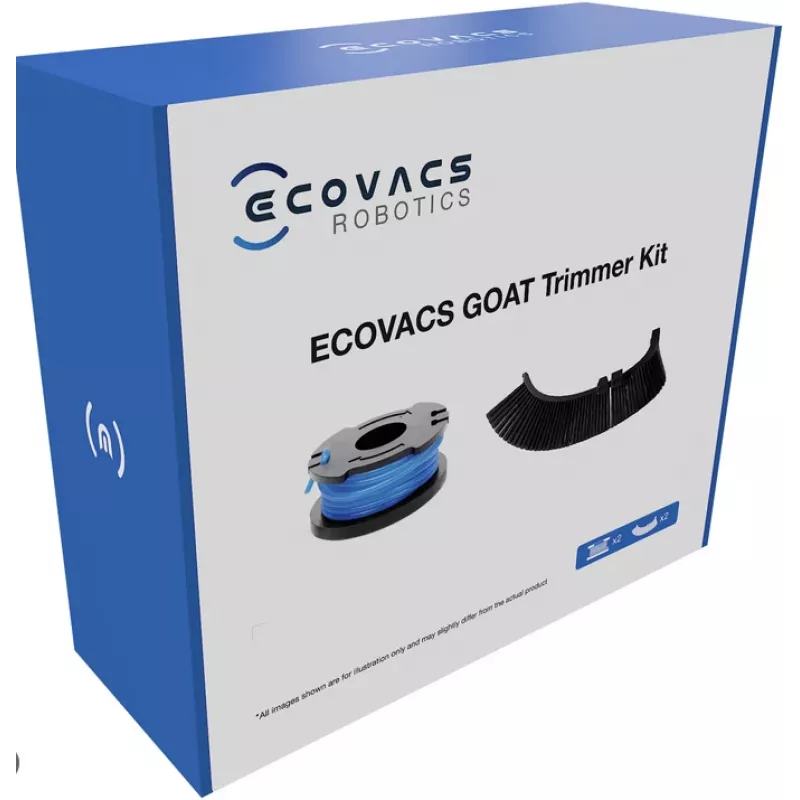 Ecovacs GOAT Trimmer Kit GKT010004, kit de desbrozadora con borde, 2 uds.