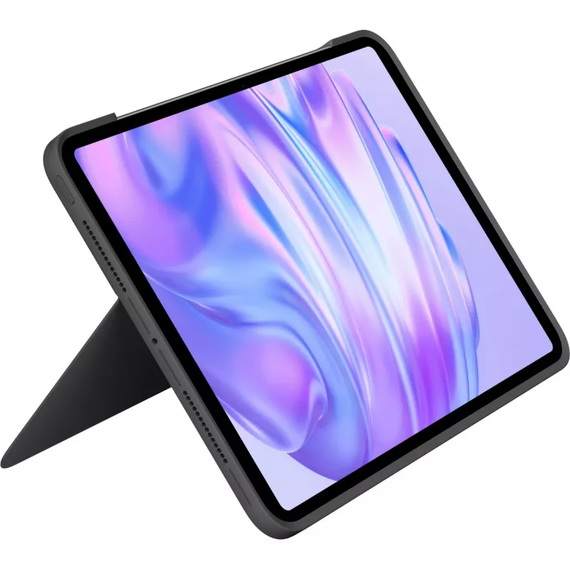 Teclado Logitech Combo Touch QWERTY danés finlandés noruego sueco Smart Connector grafito