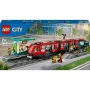 LEGO City Tranvía y Estación, set de construcción de juego de rol para niños con tranvía de juguete, regalo para niños y niñas a partir de 7 años que aman los vehículos