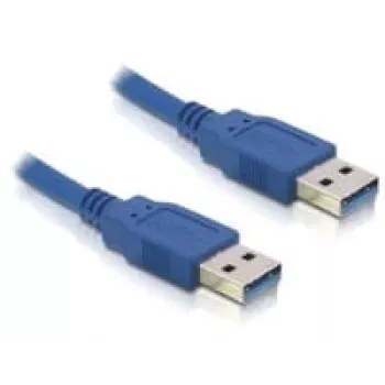 Cable USB DeLOCK USB 3.0-A macho/macho 2m azul