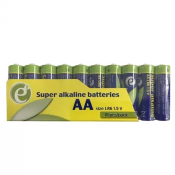 Pilas alcalinas AA pack de 10