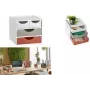 Cajonera CEP TERRA NOVA unidad de almacenamiento con 4 cajones, acabado White Sand Terracotta