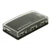 Hub USB DeLOCK 4 puertos externo USB 2.0 480 Mbit/s