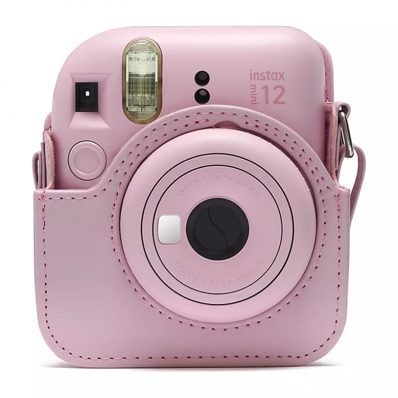 Fujifilm 70100157198 funda para Instax Mini 12, rosa (Blossom Pink)