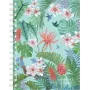 Cuaderno Herlitz Ladylike Jungle A5 100 hojas verde multicolor