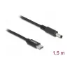 Cable de carga para portátil DeLOCK USB Type-C macho a Dell 4.5 x 3.0 mm macho 1,5 m 20 V