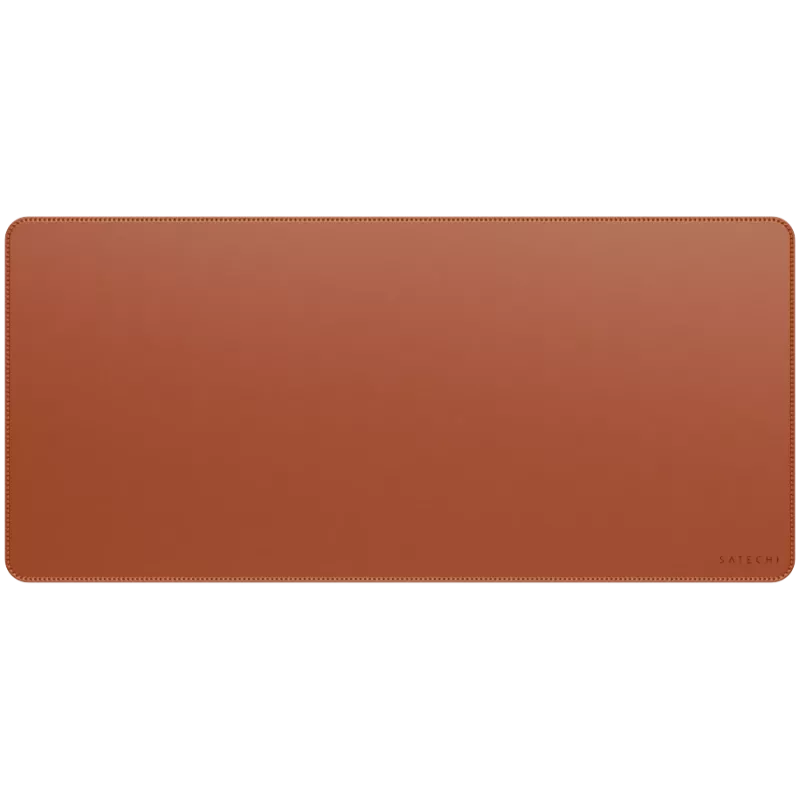 Alfombrilla Satechi Vegan-Leather Premium Desk Mat Brown ST-LPDMN