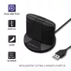 Lector de tarjetas inteligentes Qoltec 50632 USB 2.0 negro cable de 1m