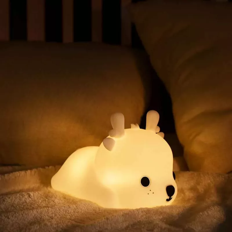 Luz de noche Tellur TLL441161 Baby Deer LED, luz suave, lámpara de mesita compacta