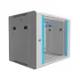 Rack de pared Extralink 9U 600x450 gris