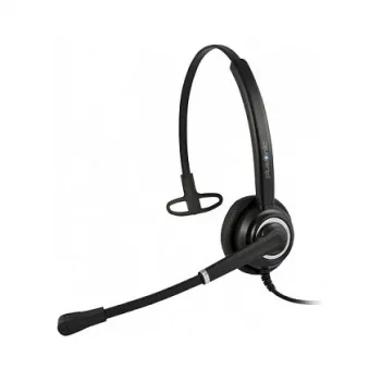 ALLNET 6612-7.1P - Auriculares - Diadema - Oficina/call center - Negro - Monofónico - Con cable