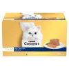 Comida húmeda para gatos multipack Purina Nestlé Gourmet Gold Mus Mix 48×85 g latas surtido de variedades