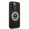 Funda blanda de silicona Karl Lagerfeld RSG negra para Apple iPhone 14 Pro KLHCP14LSRSGRCK