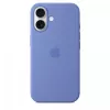 Funda de silicona para iPhone 16 con MagSafe - periwinkle