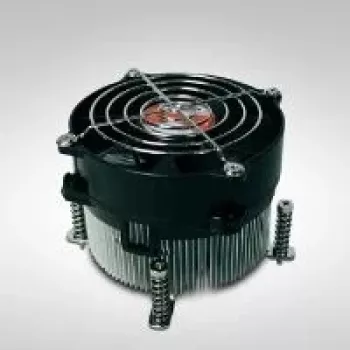 Inter-Tech K-987 - disipador - procesador - 9,2 cm - aluminio - negro - 12V - 10,6 cm (K-987)