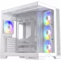 Caja PC Silentware View A-RGB White VIEWWHITE — semitorre con iluminación A-RGB, acabado blanco