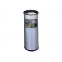 Cenicero/papelera Durable - Redonda - 17 L - Metal