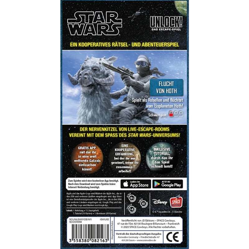 Unlock - Flucht von Hoth, Juego de fiesta