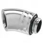 Adaptador Barrow Dazzle TDWT45-B01 SS 45° G1/4 inch rosca macho a G1/4 inch rosca hembra giratorio Plata