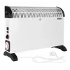 Radiador eléctrico de convección NOVEEN CH-6000 TIMER TURBO FAN 2000W 3 niveles de potencia montaje en pared/suelo blanco